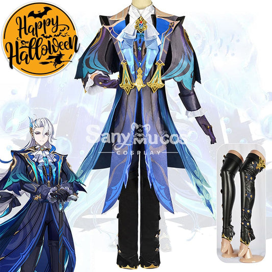 【In Stock】Game Genshin Impact Cosplay Neuvillette Costume Plus Size Costumes 1000