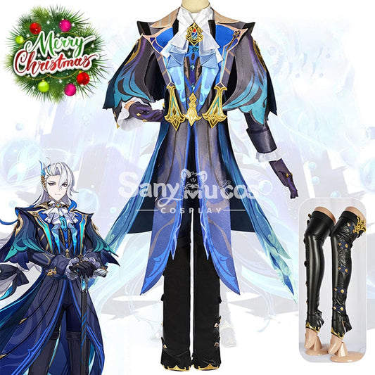 【In Stock】Game Genshin Impact Cosplay Neuvillette Costume Plus Size Costumes 1000