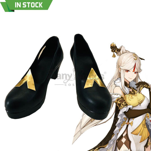 【In Stock】Game Genshin Impact Cosplay Ningguang Shoes Boots