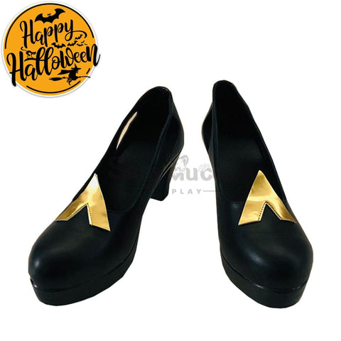 【In Stock】Game Genshin Impact Cosplay Ningguang Shoes Boots