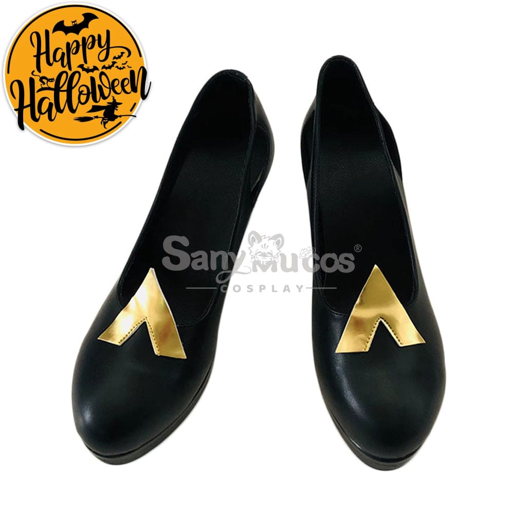 【In Stock】Game Genshin Impact Cosplay Ningguang Shoes Boots