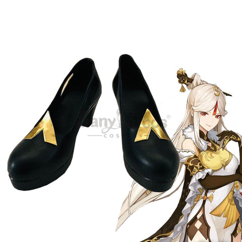 【In Stock】Game Genshin Impact Cosplay Ningguang Shoes Boots