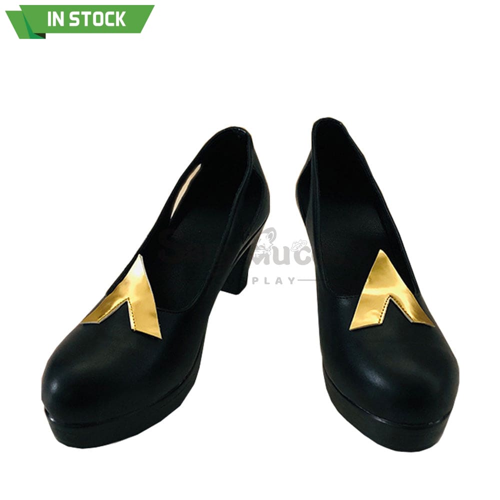 【In Stock】Game Genshin Impact Cosplay Ningguang Shoes Boots