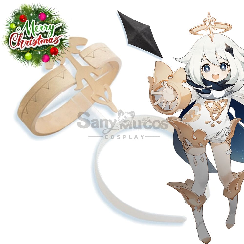 【In Stock】Game Genshin Impact Cosplay Paimon Headwear Accessory Prop