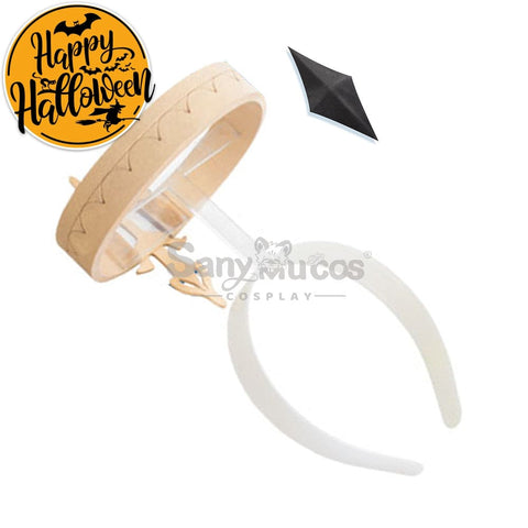 【In Stock】Game Genshin Impact Cosplay Paimon Headwear Accessory Prop