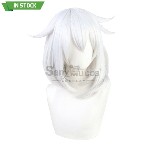 【In Stock】Game Genshin Impact Cosplay Paimon Wig Wigs