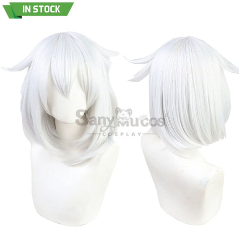 【In Stock】Game Genshin Impact Cosplay Paimon Wig Wigs