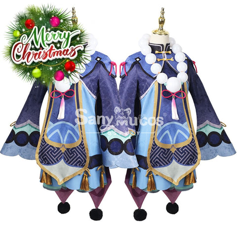 【In Stock】Game Genshin Impact Cosplay Qiqi Costume Plus Size Costumes