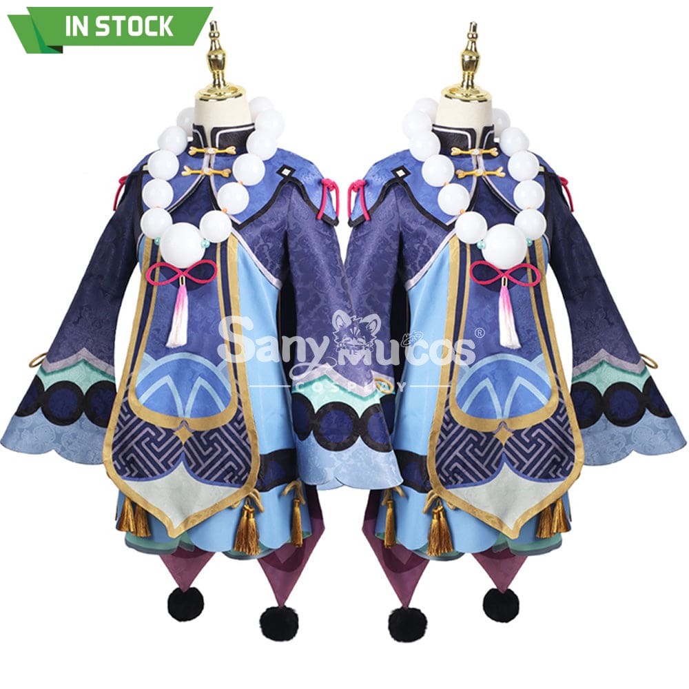 【In Stock】Game Genshin Impact Cosplay Qiqi Costume Plus Size Costumes