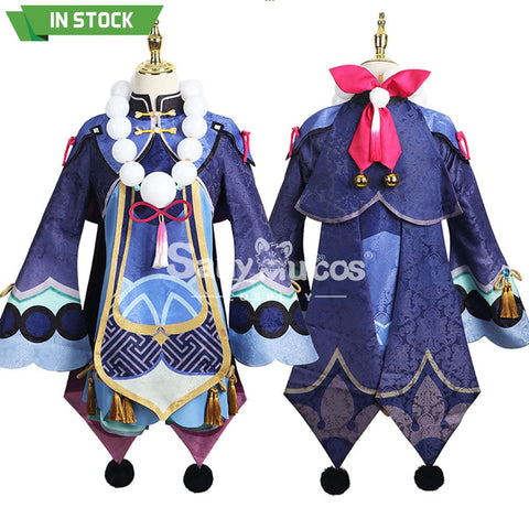 【In Stock】Game Genshin Impact Cosplay Qiqi Costume Plus Size Costumes