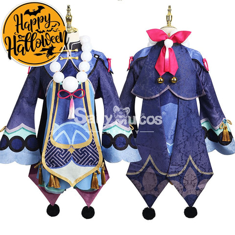 【In Stock】Game Genshin Impact Cosplay Qiqi Costume Plus Size Costumes