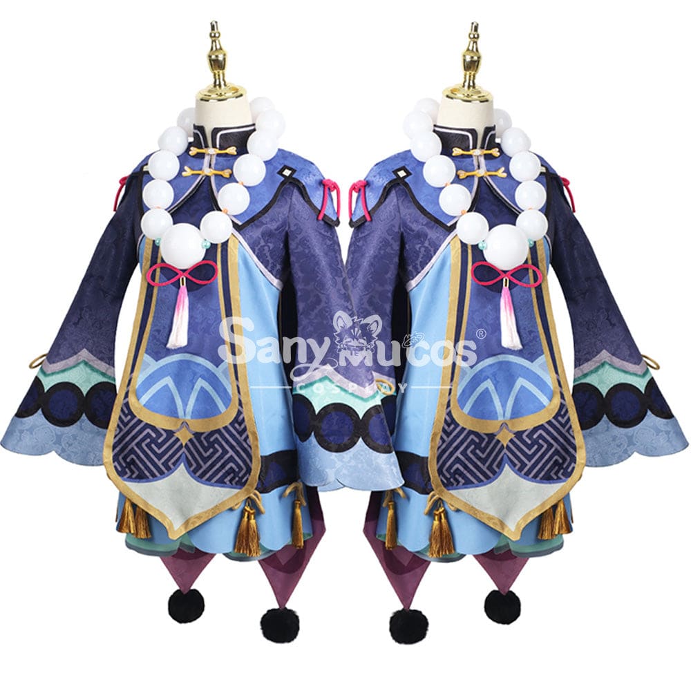 【In Stock】Game Genshin Impact Cosplay Qiqi Costume Plus Size Costumes