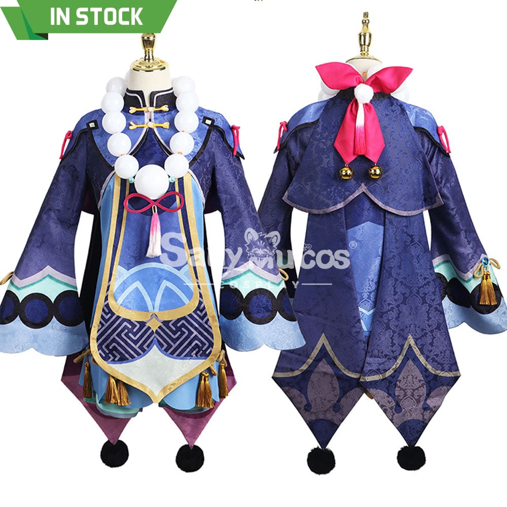 【In Stock】Game Genshin Impact Cosplay Qiqi Costume Plus Size Costumes