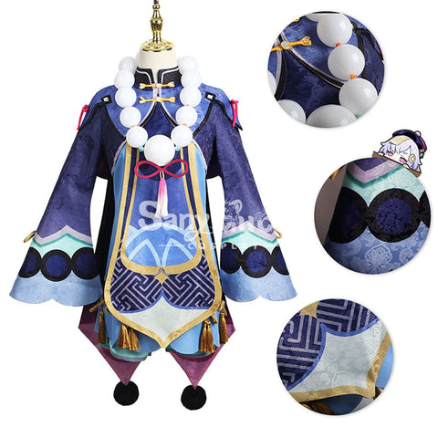 【In Stock】Game Genshin Impact Cosplay Qiqi Costume Plus Size Costumes