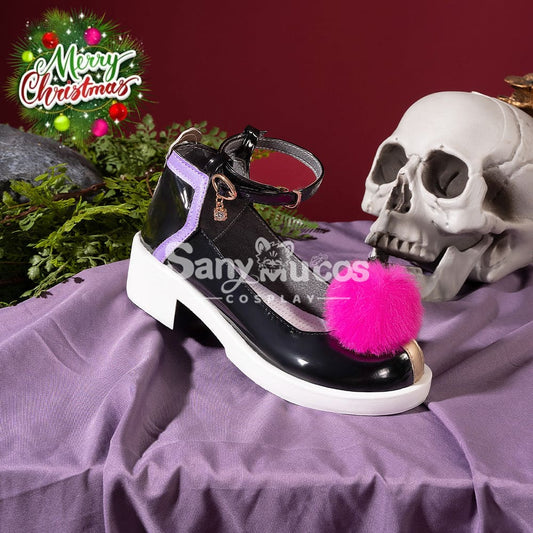 【In Stock】Game Genshin Impact Cosplay Qiqi Shoes Boots 1000