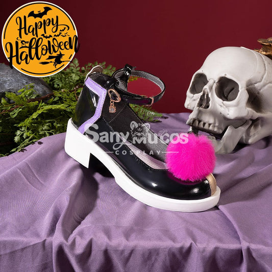 【In Stock】Game Genshin Impact Cosplay Qiqi Shoes Boots 1000
