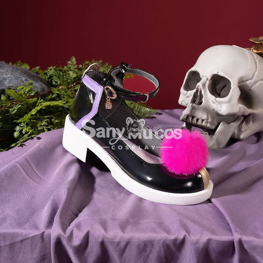 【In Stock】Game Genshin Impact Cosplay Qiqi Shoes Boots 1000