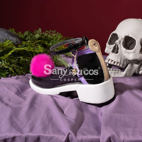 【In Stock】Game Genshin Impact Cosplay Qiqi Shoes Boots