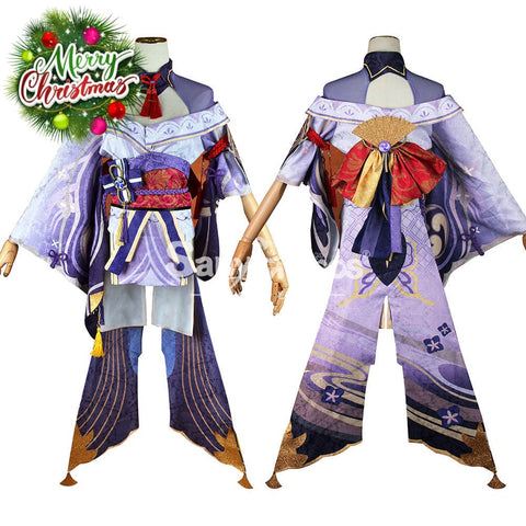 【In Stock】Game Genshin Impact Cosplay Raiden Baal Shogun Costume Plus Size Costumes