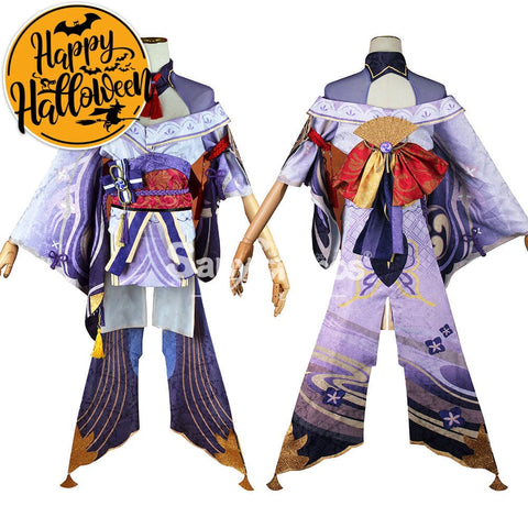 【In Stock】Game Genshin Impact Cosplay Raiden Baal Shogun Costume Plus Size Costumes