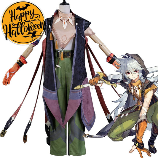 Game Genshin Impact Cosplay Razor Costume Costumes 1000