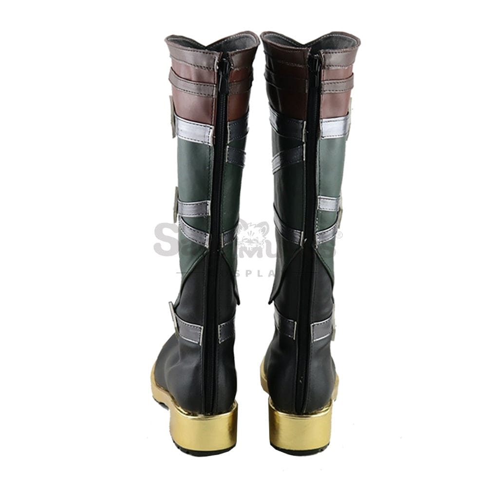 【In Stock】Game Genshin Impact Cosplay Razor Shoes Boots