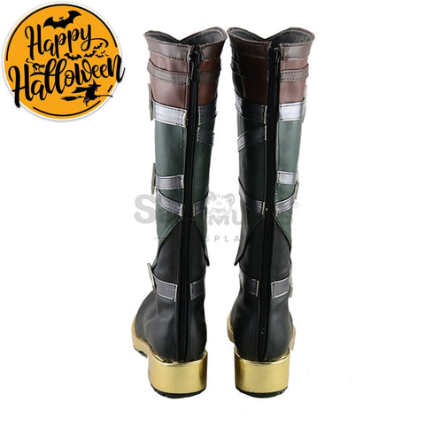 【In Stock】Game Genshin Impact Cosplay Razor Shoes Boots