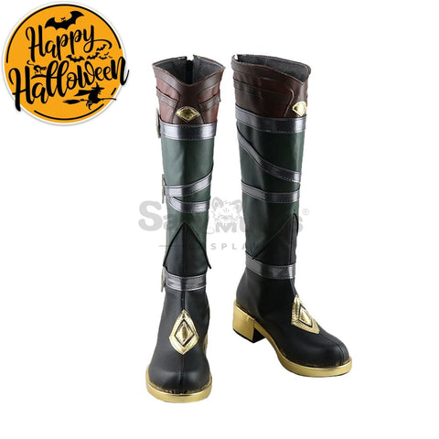 【In Stock】Game Genshin Impact Cosplay Razor Shoes Boots