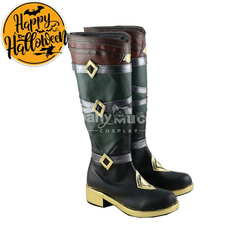 【In Stock】Game Genshin Impact Cosplay Razor Shoes Boots