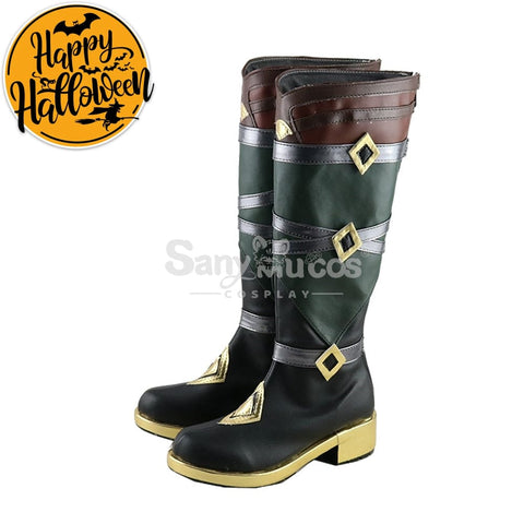 【In Stock】Game Genshin Impact Cosplay Razor Shoes Boots