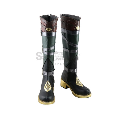 【In Stock】Game Genshin Impact Cosplay Razor Shoes Boots