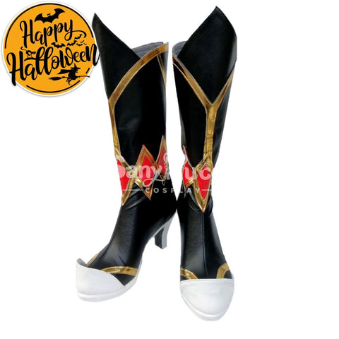【In Stock】Game Genshin Impact Cosplay Rosaria Shoes Boots