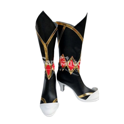 【In Stock】Game Genshin Impact Cosplay Rosaria Shoes Boots