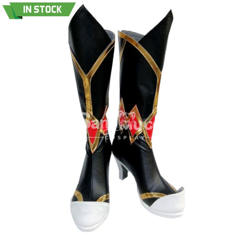 【In Stock】Game Genshin Impact Cosplay Rosaria Shoes Boots