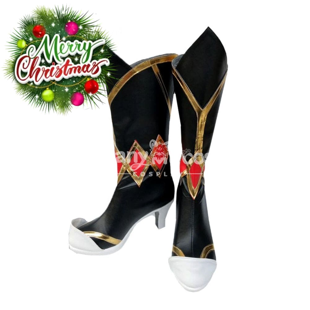 【In Stock】Game Genshin Impact Cosplay Rosaria Shoes Boots