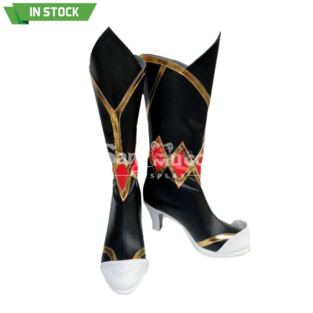 【In Stock】Game Genshin Impact Cosplay Rosaria Shoes Boots