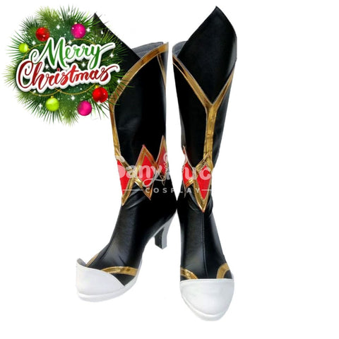 【In Stock】Game Genshin Impact Cosplay Rosaria Shoes Boots