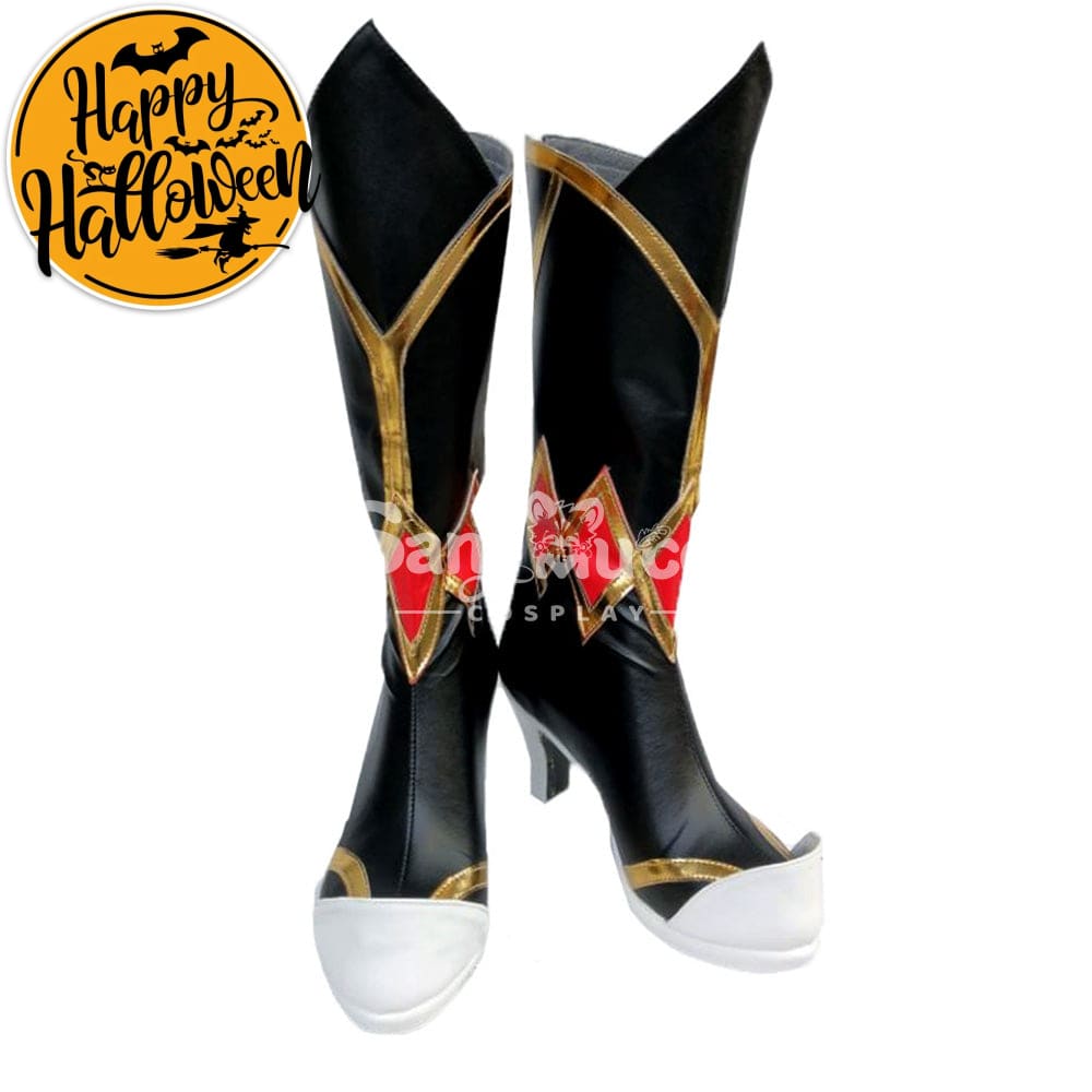 【In Stock】Game Genshin Impact Cosplay Rosaria Shoes Boots