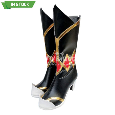 【In Stock】Game Genshin Impact Cosplay Rosaria Shoes Boots