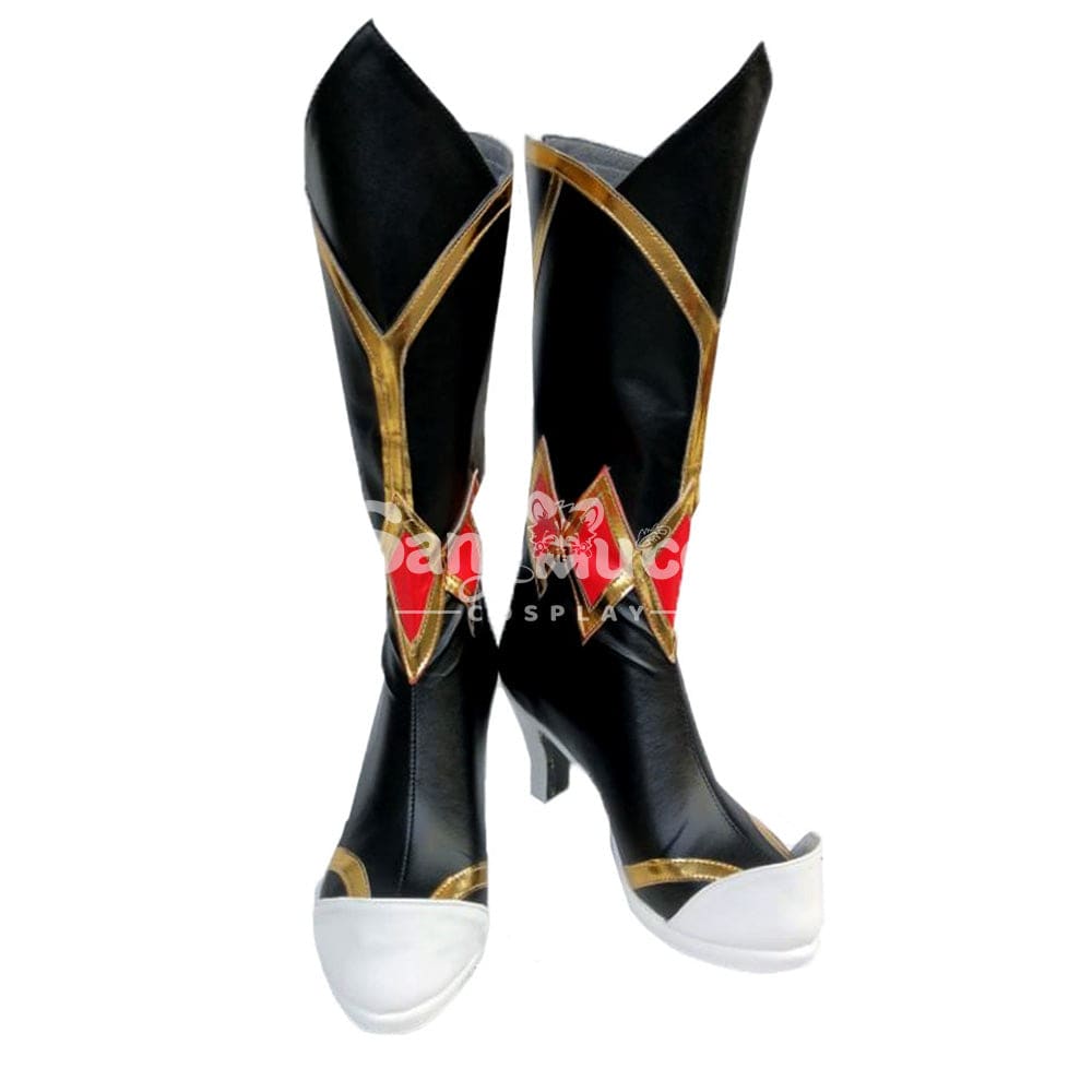 【In Stock】Game Genshin Impact Cosplay Rosaria Shoes Boots