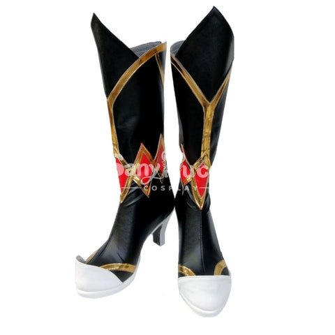 【In Stock】Game Genshin Impact Cosplay Rosaria Shoes Boots