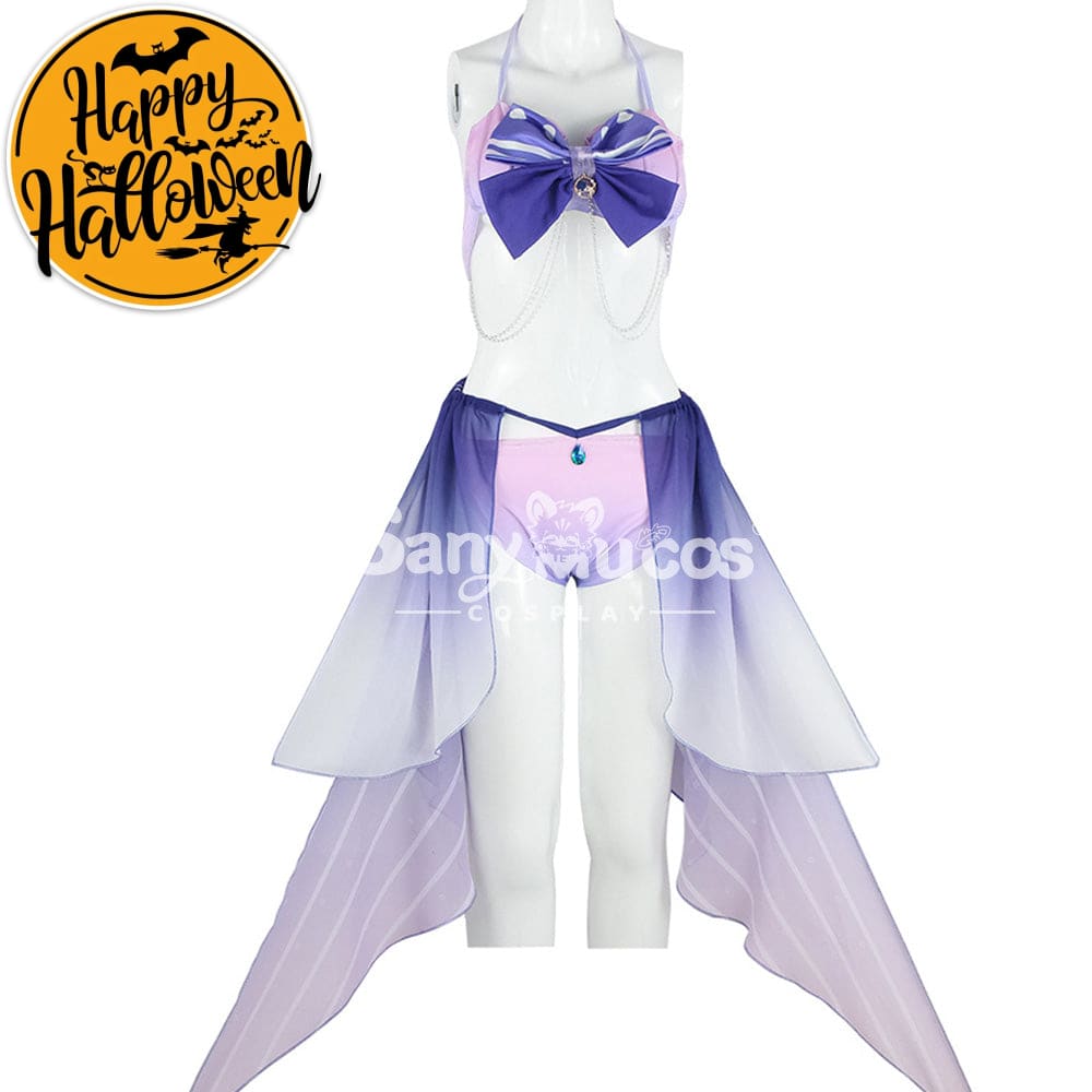 【In Stock】Game Genshin Impact Cosplay Sangonomiya Kokomi Bikini Swimsuit Costume Costumes