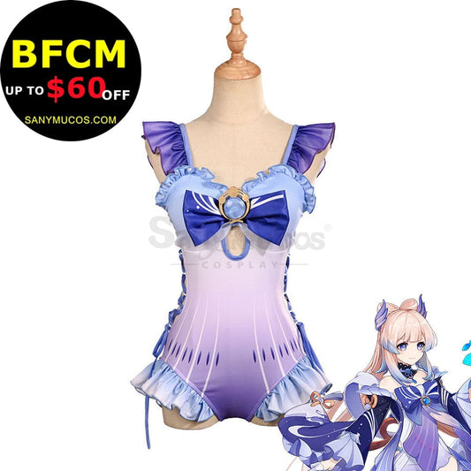 Game Genshin Impact Cosplay Sangonomiya Kokomi Bikini Swimsuit Costume Costumes 1000