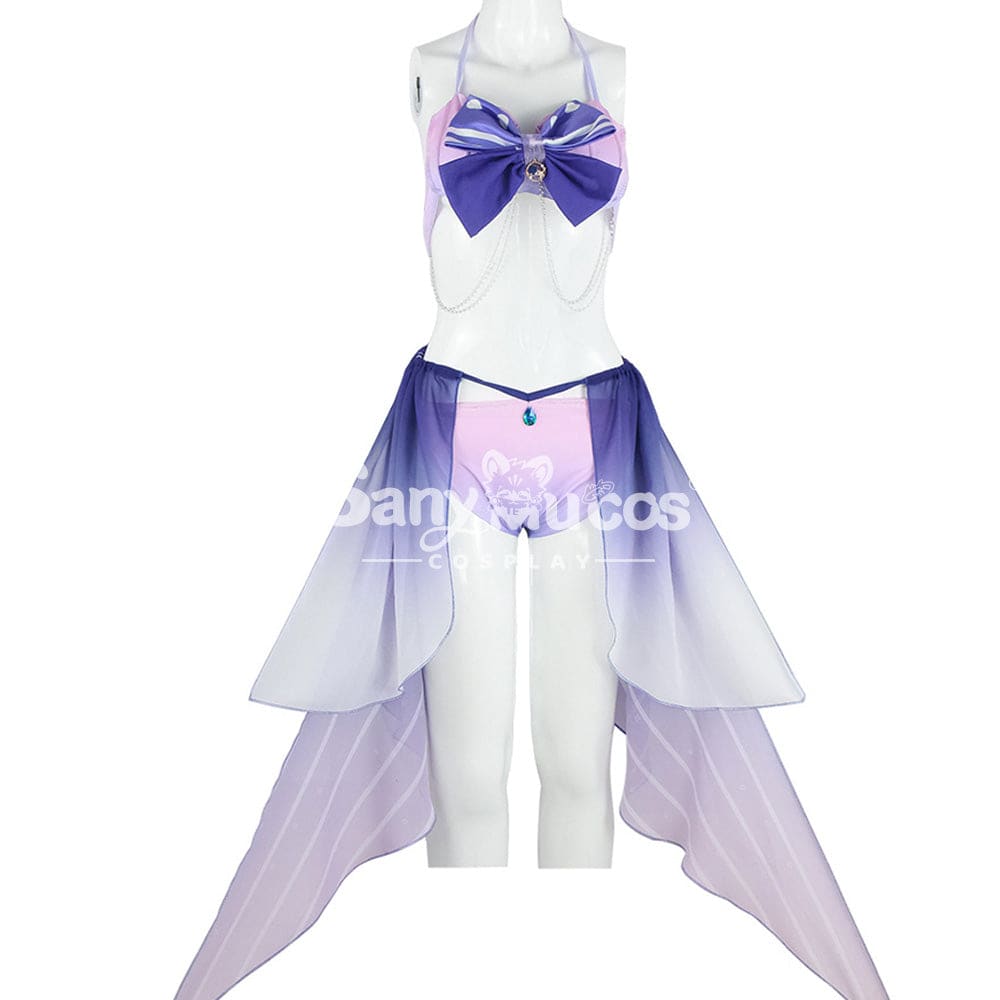 【In Stock】Game Genshin Impact Cosplay Sangonomiya Kokomi Bikini Swimsuit Costume Costumes