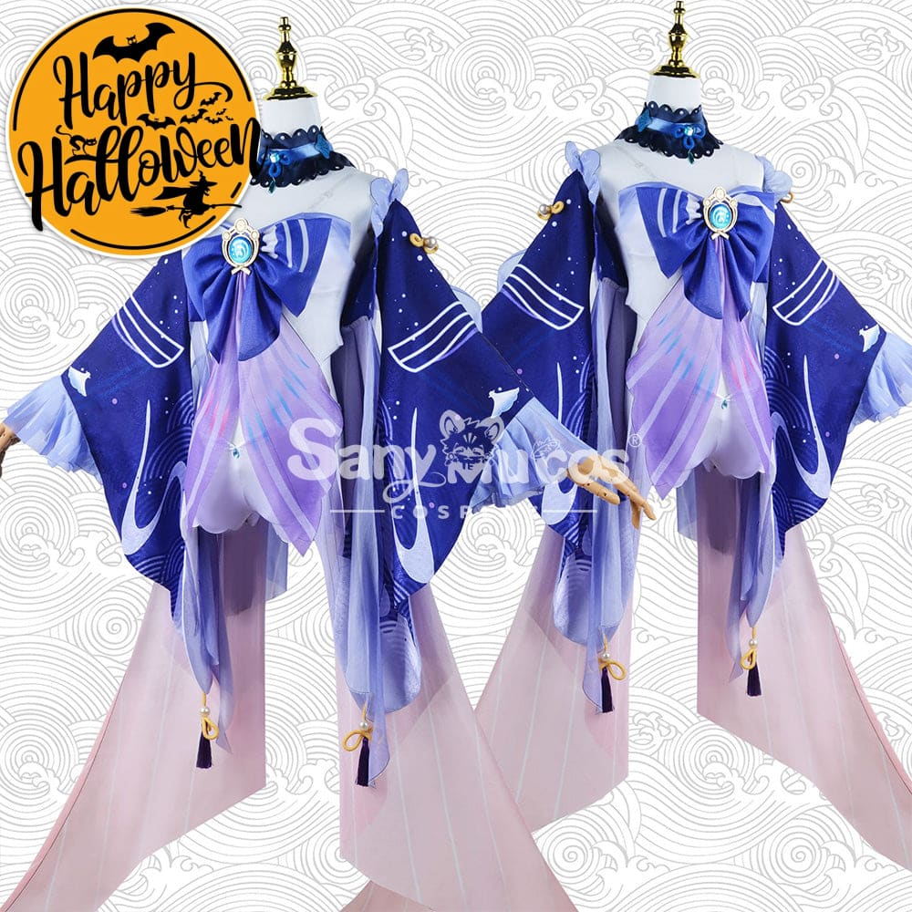 【In Stock】Game Genshin Impact Cosplay Sangonomiya Kokomi Costume Plus Size Costumes