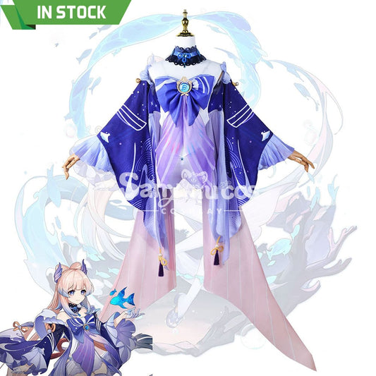 【In Stock】Game Genshin Impact Cosplay Sangonomiya Kokomi Costume Plus Size Costumes 1000