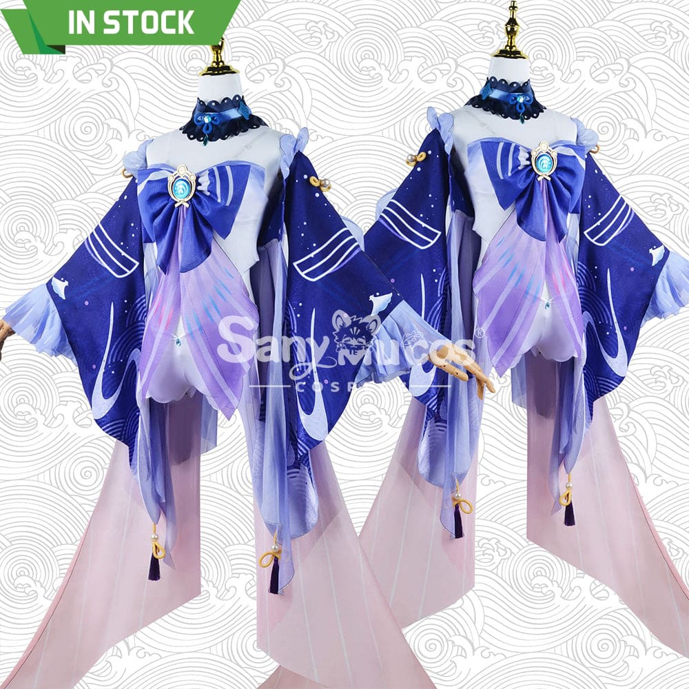 【In Stock】Game Genshin Impact Cosplay Sangonomiya Kokomi Costume Plus Size Costumes