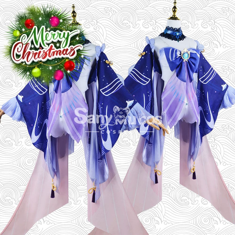 【In Stock】Game Genshin Impact Cosplay Sangonomiya Kokomi Costume Plus Size Costumes