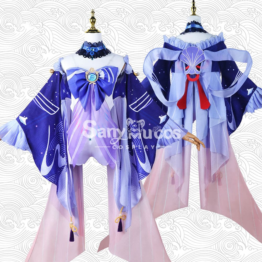 【In Stock】Game Genshin Impact Cosplay Sangonomiya Kokomi Costume Plus Size Costumes