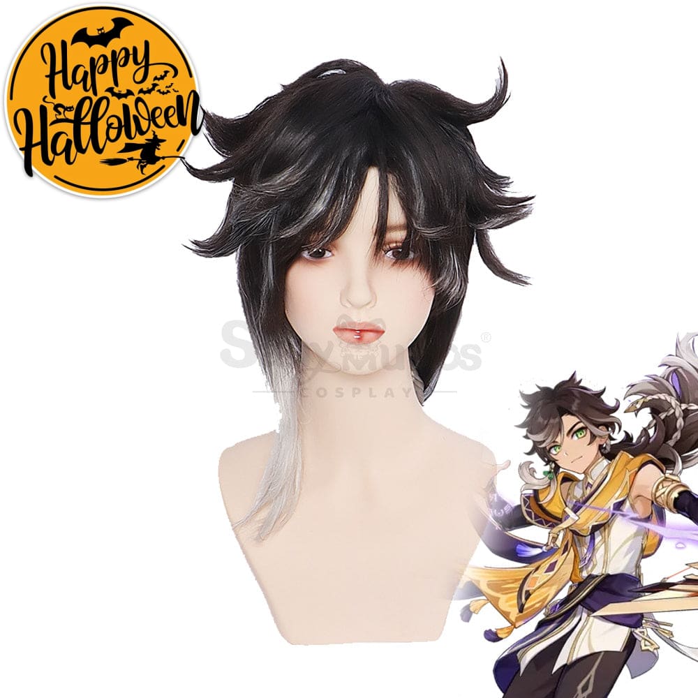 【In Stock】Game Genshin Impact Cosplay Sethos Wig Wigs
